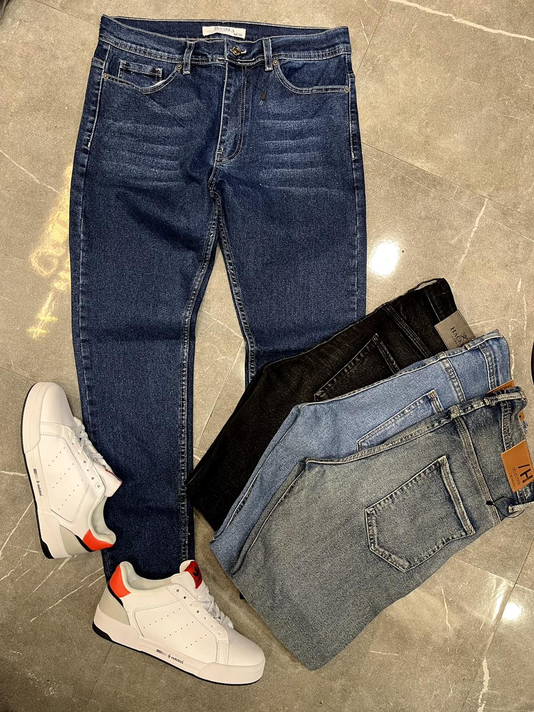 JEAN SLIM CROPPED HIM