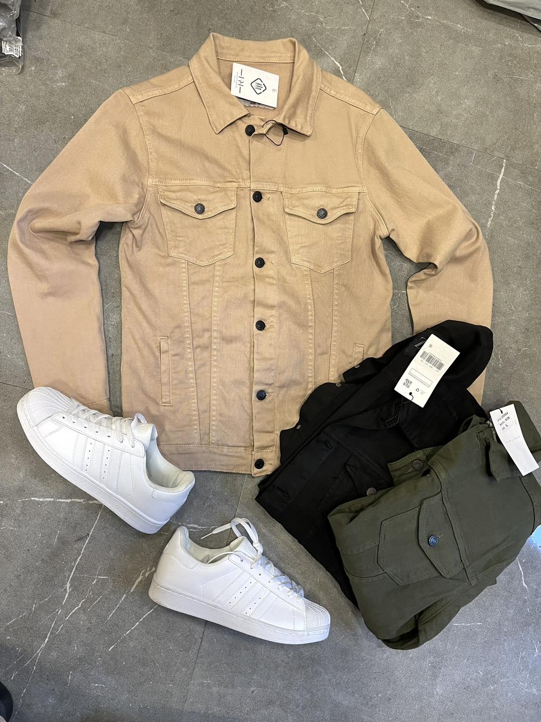 VESTE EN DENIM À POCHES